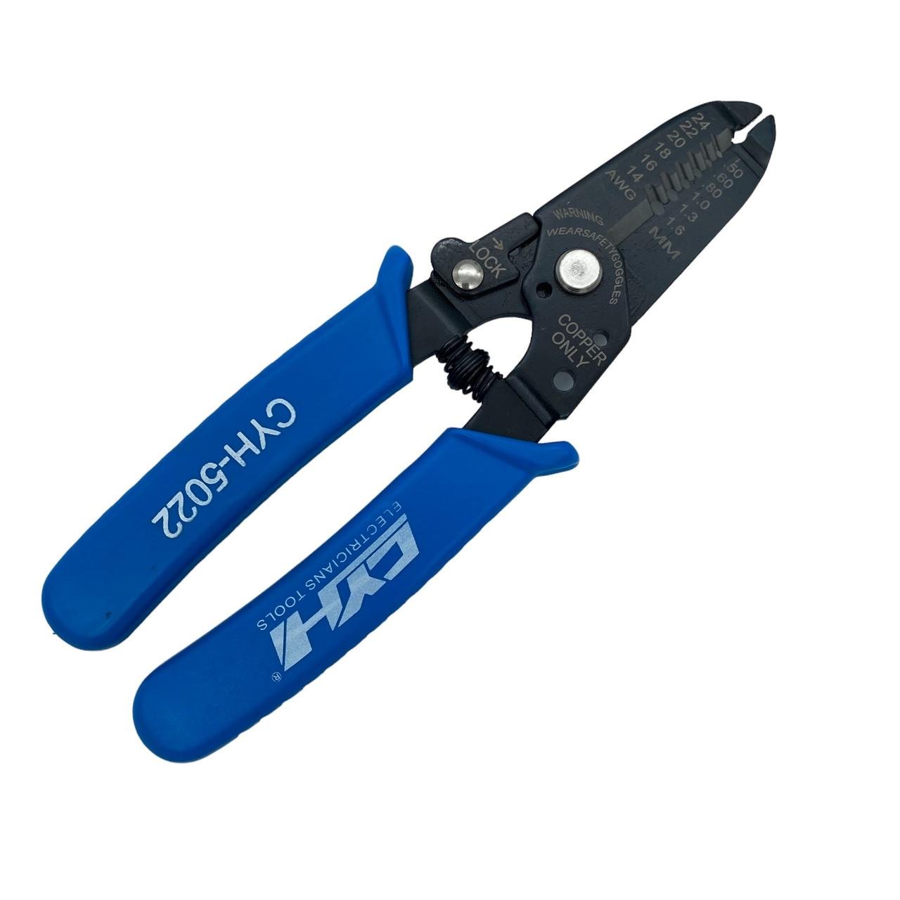 Плоскогубцы для зачистки кабеля AWG 14-24 CYH-5022 0,5-1,6 мм (2201388977) Плоскогубцы для зачистки кабеля AWG 14-24 CYH-5022 0,5-1,6 мм (2201388977)