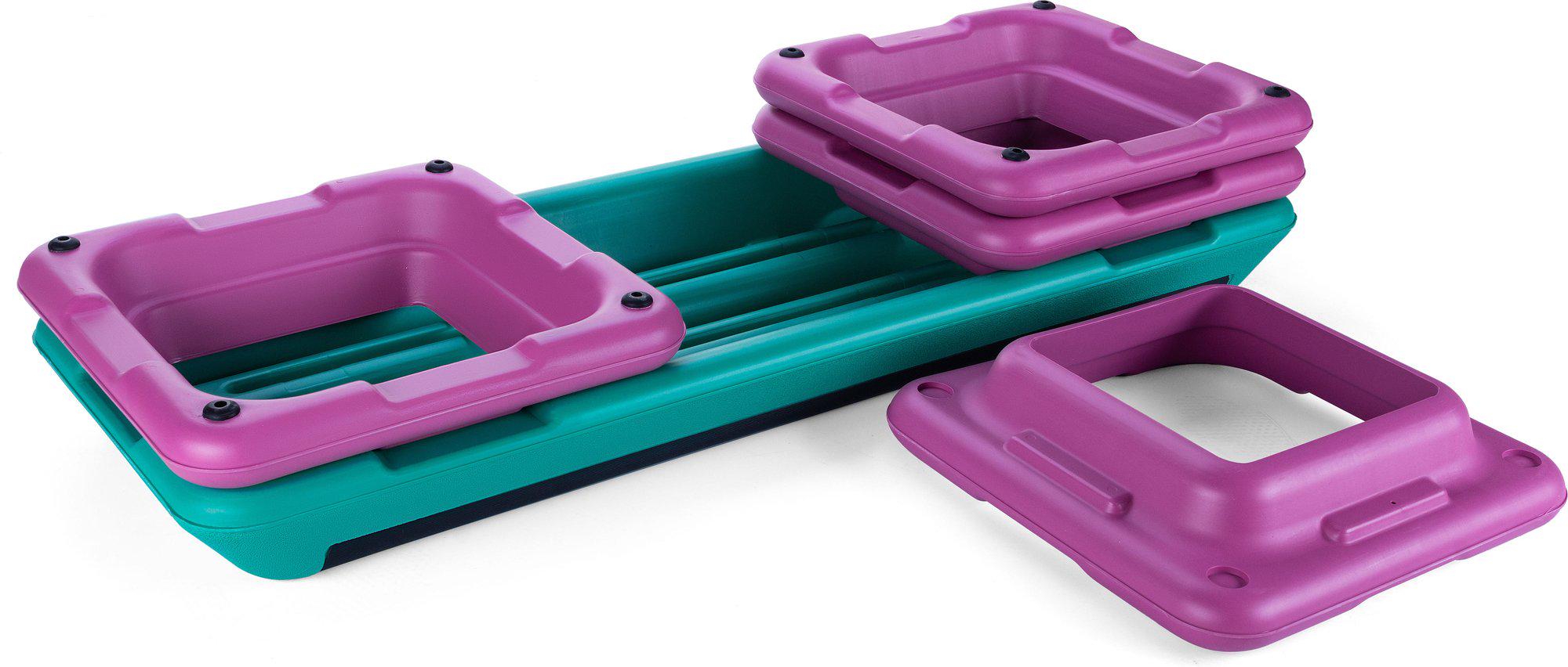 Степ-платформа Queenfit 3-уровневая Разноцветный (30496554) - фото 8