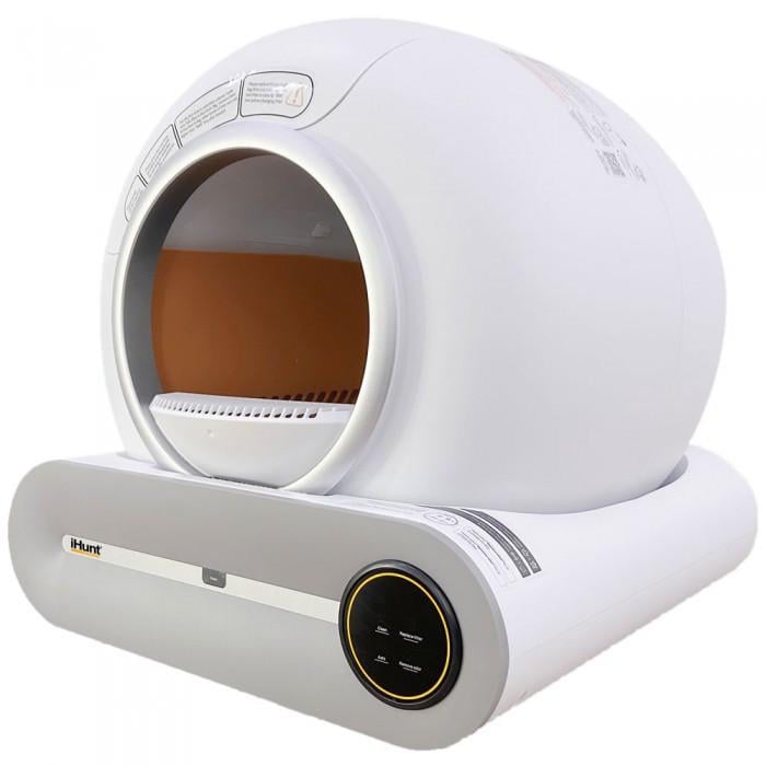 Лоток автоматический умный для кошек iHunt Smart Cat Litter V1/Wi-Fi/сенсор движения/мобильное приложение/ионизация (02456)