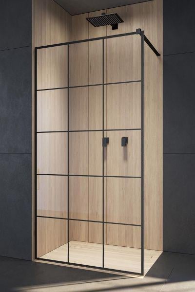 Перегородка для душа Radaway Walk-in Modo Black II Factory 130 (389134-54-55)