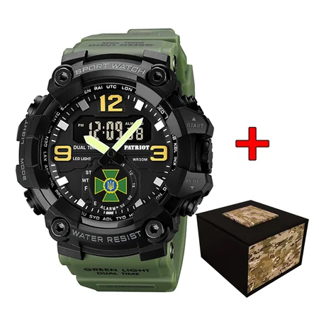 Наручные часы Patriot 003AGDPS ДПС с коробкой Зеленый - фото 6