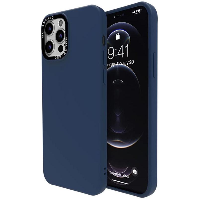 Противоударный TPU Чехол Molan Cano MIXXI для Apple iPhone 12 Pro / 12 (6.1") Синий