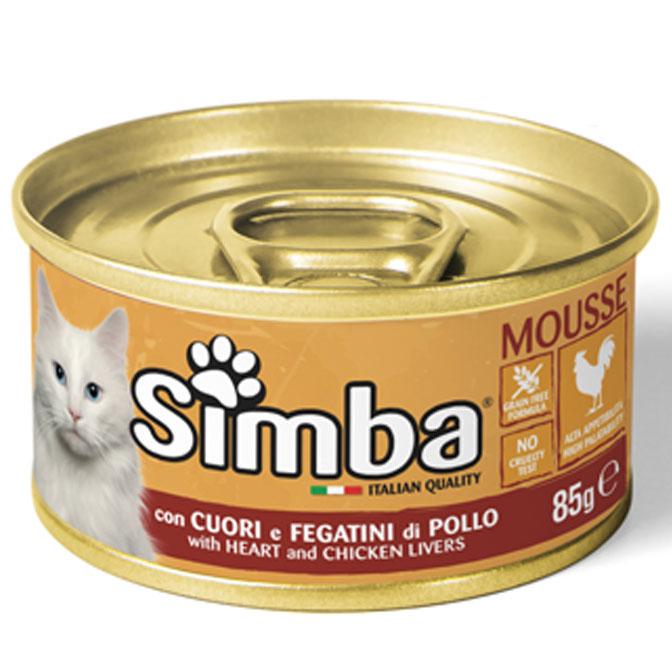 Корм для котів Simba cat Wet Курячі серця та лівер 85 г (800947009461)