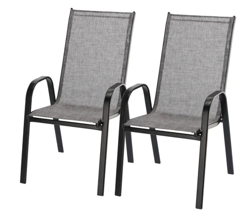 Набор садовых стульев Garden Line для улицы/дачи Серый - фото 1 Набор садовых стульев Garden Line для улицы/дачи Серый - фото 1