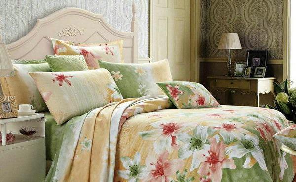 Комплект постільної білизни Zastelli 6276-6277 сатин євро 200х220 см Green (10318)