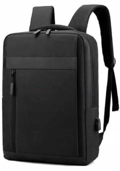 Рюкзак небольшой с отделом для ноутбука 14,1 дюймов Uni port USB I193 Черный