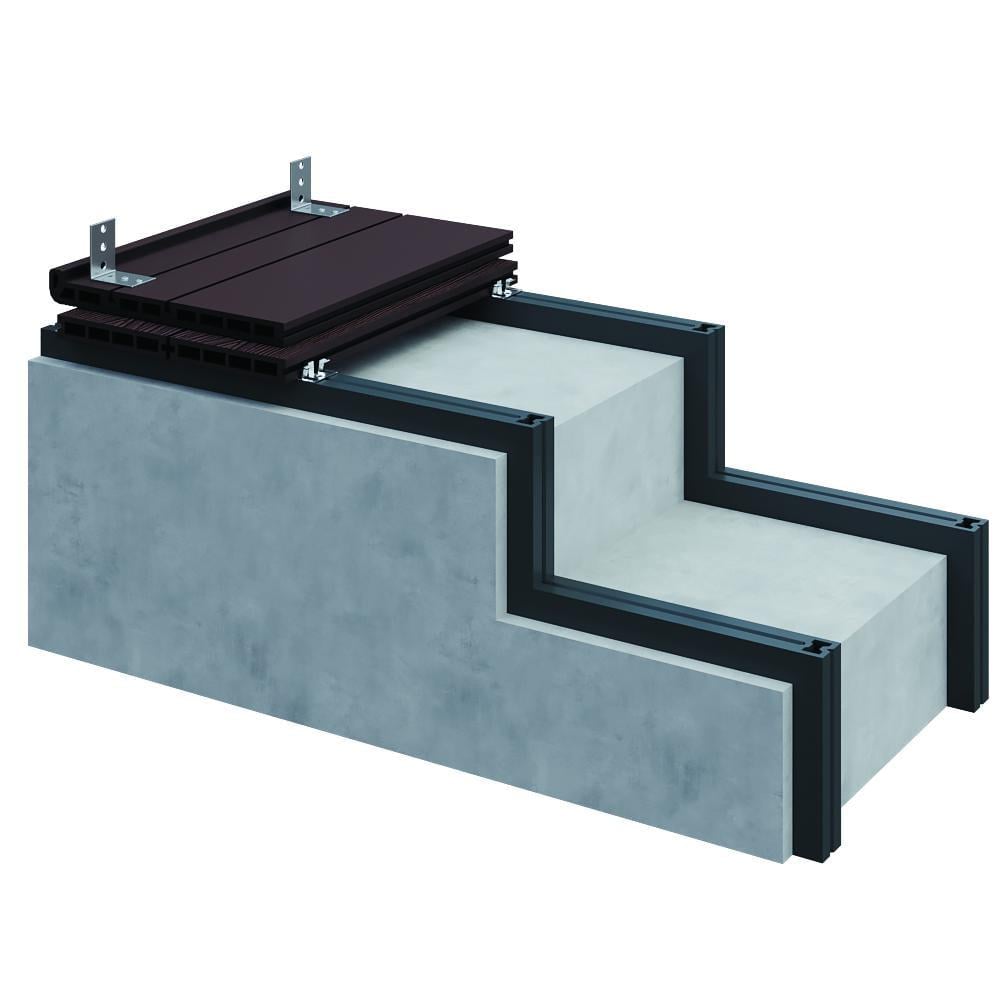 Сходинка Bruggan Elegant ДПК 320х25х3000 мм Anthracite (14755698) - фото 3 Сходинка Bruggan Elegant ДПК 320х25х3000 мм Anthracite (14755698) - фото 3