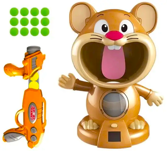 Тир детский воздушный Joy Acousto-Optic Hamster Мышонок