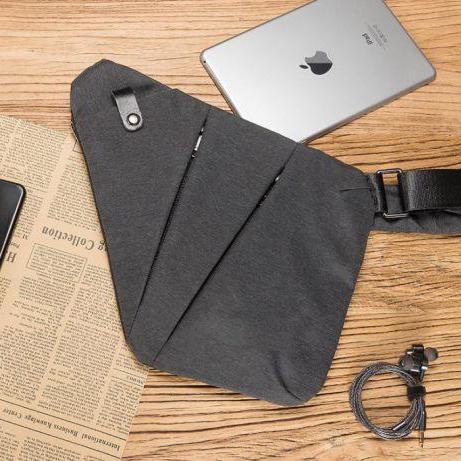 Сумка Cross Body мессенджер из ткани Черный - фото 17 Сумка Cross Body мессенджер из ткани Черный - фото 17