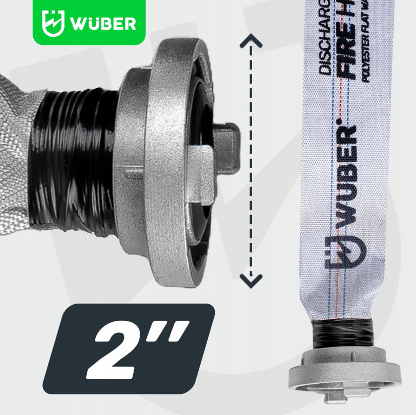 Рукав напорный Wuber 2" 30 м - фото 9