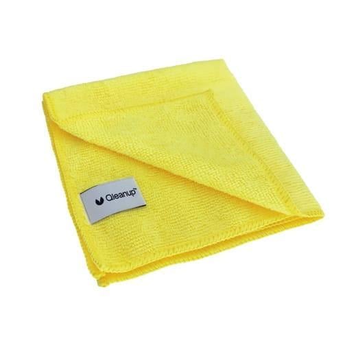 Серветки York QLEANUP OPTI із мікрофібри 40х40 см 10 шт. Жовтий