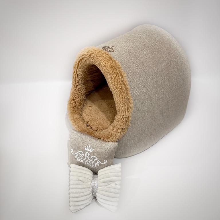 Будиночок для собак Amore mio Cane до 4 кг 42х42х45 см (ЕН-0033) - фото 3