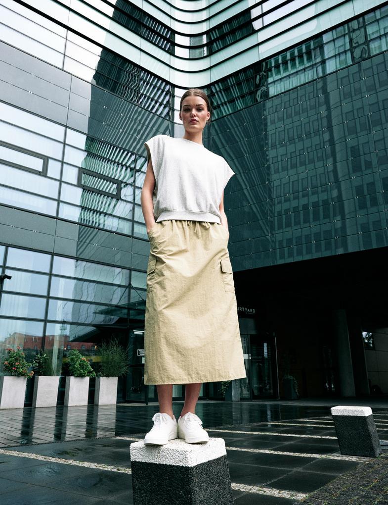 Юбка карго женская Diverse GREGORINA M Хаки (5905384039286)