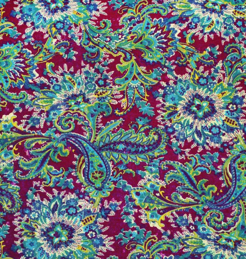 Тканина льон ширина 145 см Різнокольоровий (12623.054)