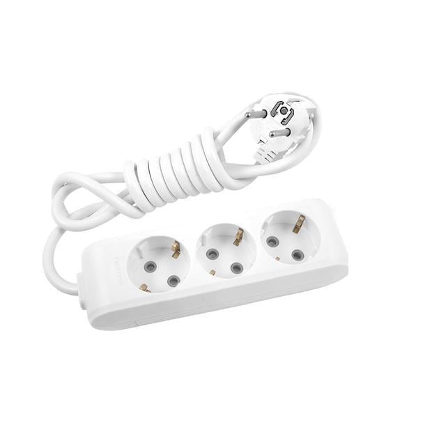 Удлинитель Panasonic X-tendia с заземлением 3 гнезд с защитными шторками 5 м Серый (28686697) Удлинитель Panasonic X-tendia с заземлением 3 гнезд с защитными шторками 5 м Серый (28686697)