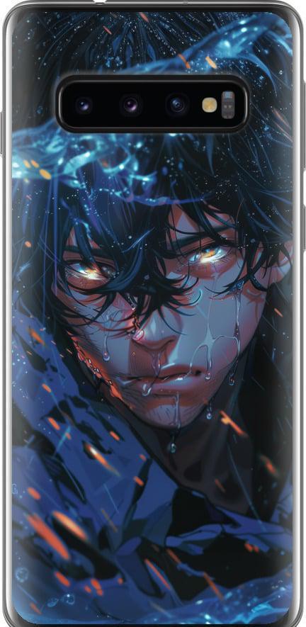 Чехол на Samsung Galaxy S10 Satoru Gojou (6128u-1640-42517)