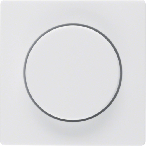 Панель лицевая Berker Q.1/Q.3/Q.7 для повортного диммера Полярная белизна (11376089)