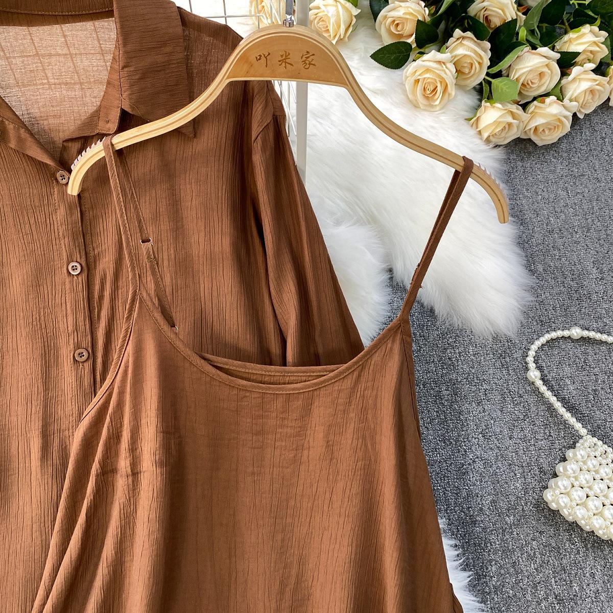 Костюм-двійка жіночий літній сукня та сорочка L (GF-12) - фото 6