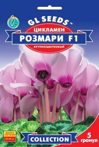 Семена Цикламен Розмари 5 шт. крупноцветковый многолетний фиолетовый Collection GL Seeds