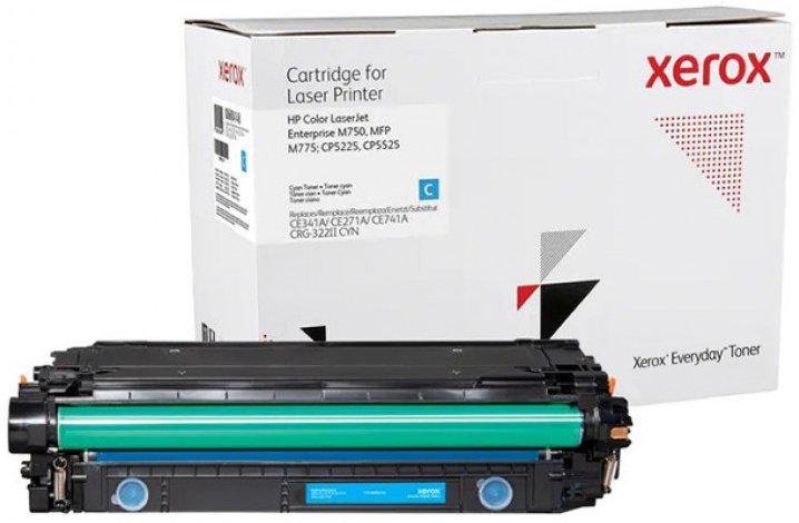 Картридж Xerox Everyday совместимый аналог HP CE341A 651A/CE271A 650A/CE741A 307A Cyan (006R04148)