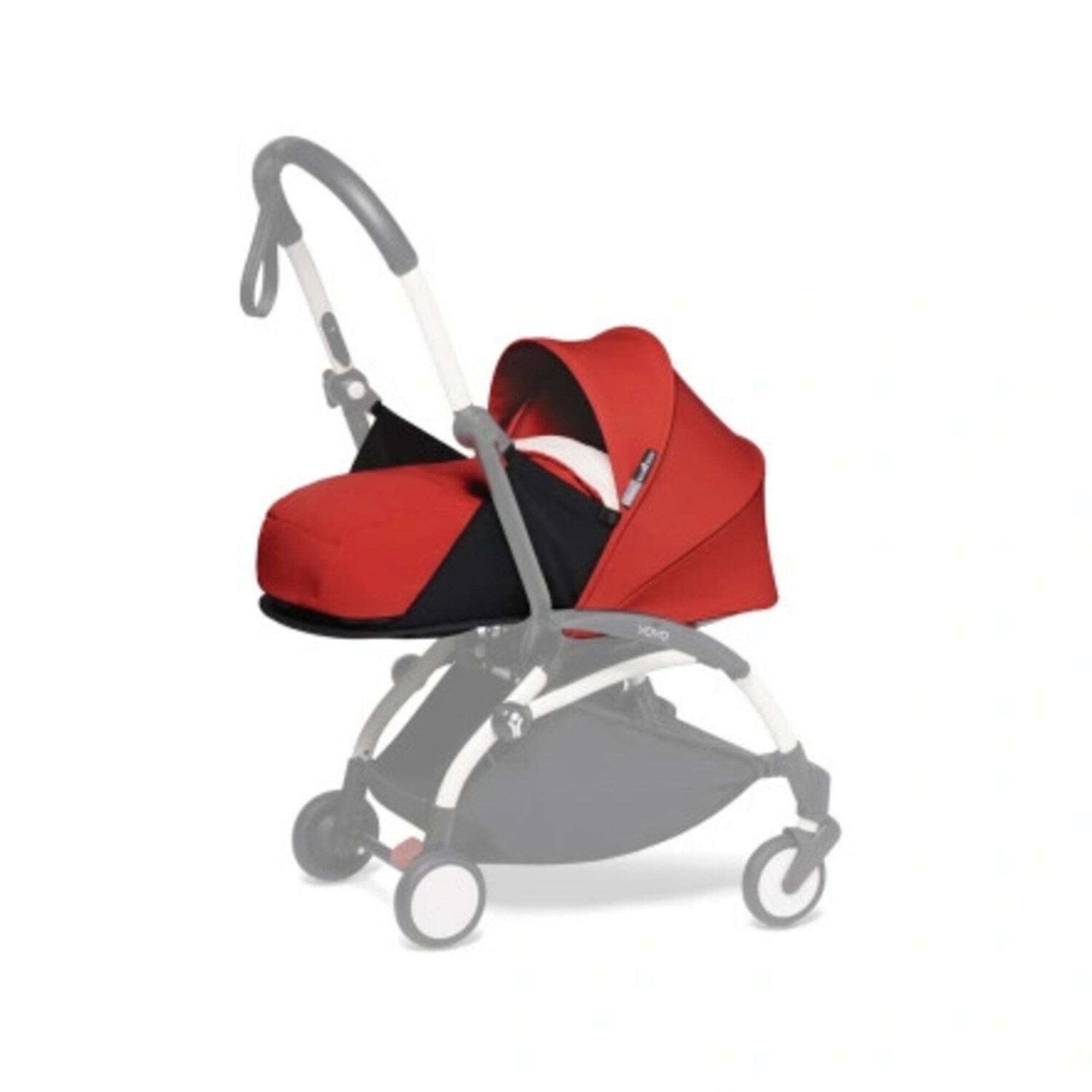 Люлька компактная BABYZEN YOYO 0+ без дождевика Red