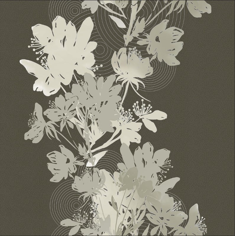 Обои на бумажной основе Шарм 160-02 Sonata 0,53х10 м Серо-бежевый (63481875545099340e54c71d)