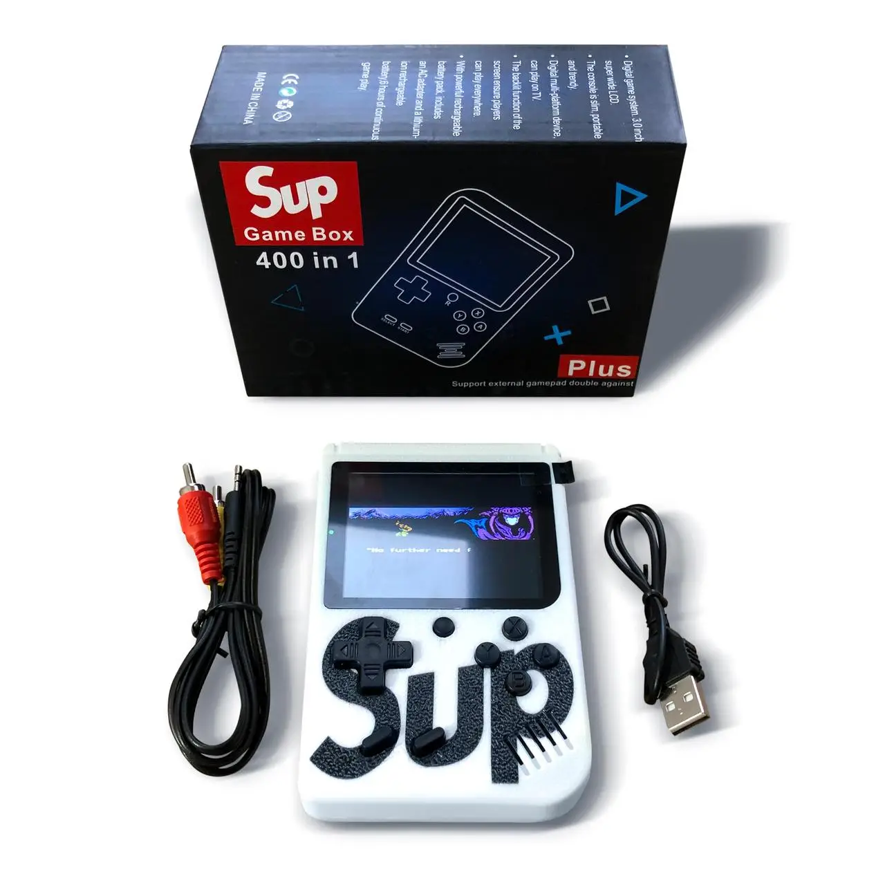 Приставка SUP Game Box 3" 400 ігор Білий (22094296) - фото 7