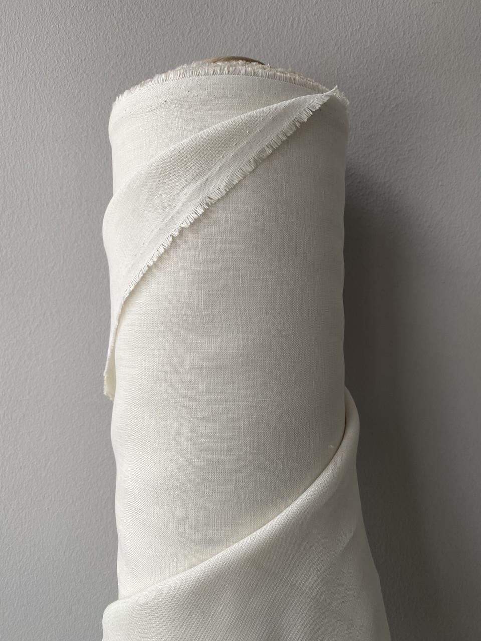 Тканина сорочково-платтєва LINEN PLUS 100% льон пом'якшена 143 см 759 Екрю - фото 8 Тканина сорочково-платтєва LINEN PLUS 100% льон пом'якшена 143 см 759 Екрю - фото 8