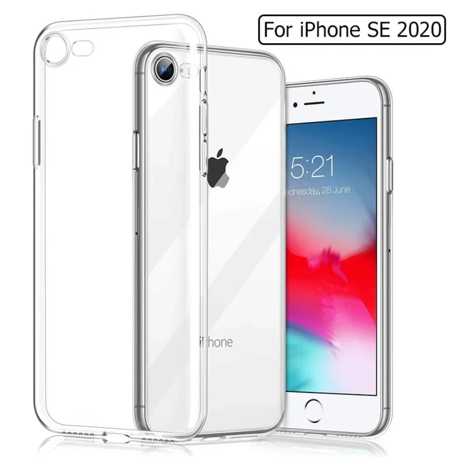 Силіконовий прозорий чохол для Apple iPhone SE 2020 /7/8