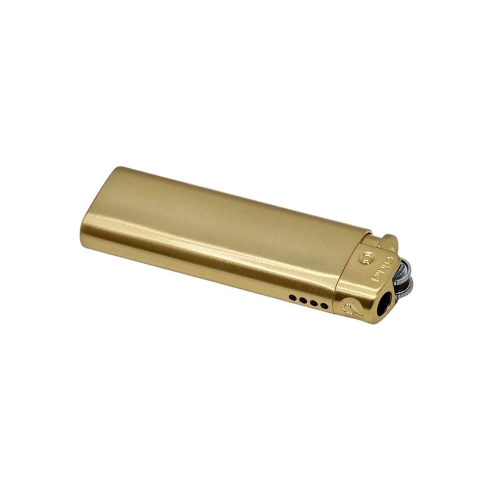 ᐉ Запальничка металева Cricket Deluxe Turbo Gold (ТЗ-147) • Краща
