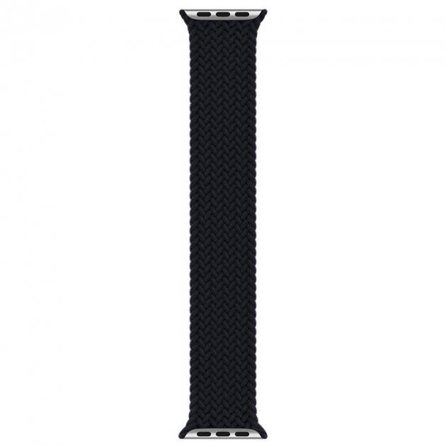 Ремешок Braided Solo Loop Band для Apple Watch 38/40/41 мм size 6 144 мм Charcoal