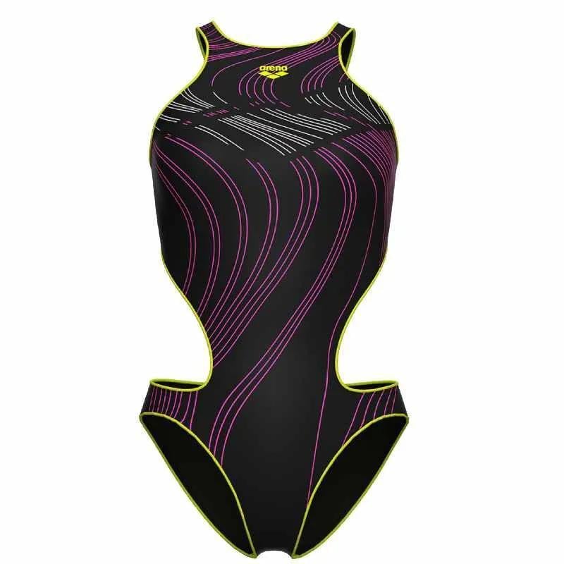 Купальник закрытый для женщин Arena ONE STREAM SWIMSUIT Жен р. 38 Черный/Розовый (008953-560 38) - фото 3 Купальник закрытый для женщин Arena ONE STREAM SWIMSUIT Жен р. 38 Черный/Розовый (008953-560 38) - фото 3