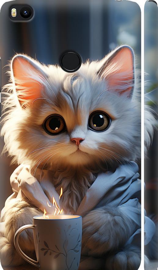 Чехол на Xiaomi Mi Max 2 White cat (5646m-994-42517)