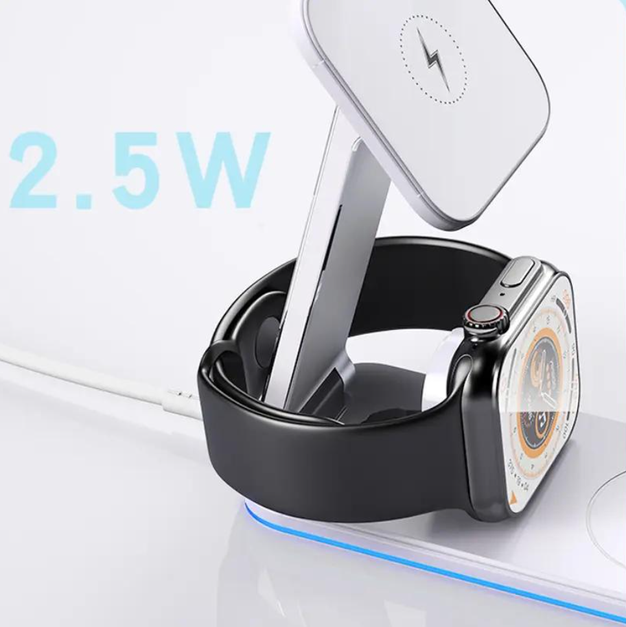 Зарядний пристрій Proove Energy Fold 3in1 Wireless magnetic chargers бездротовий 22,5W Білий (WSEF15010002) - фото 10