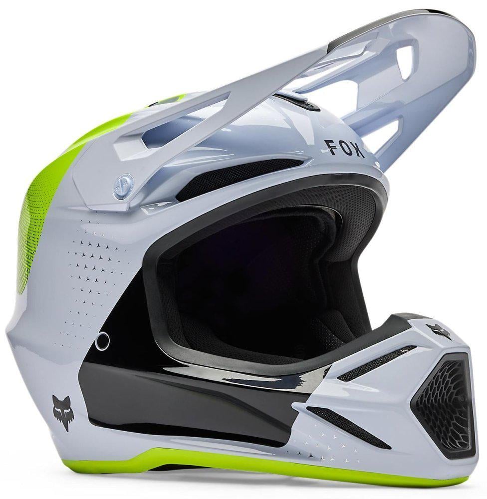 Мотошлем Fox V3 Helmet TINE M White (50518)