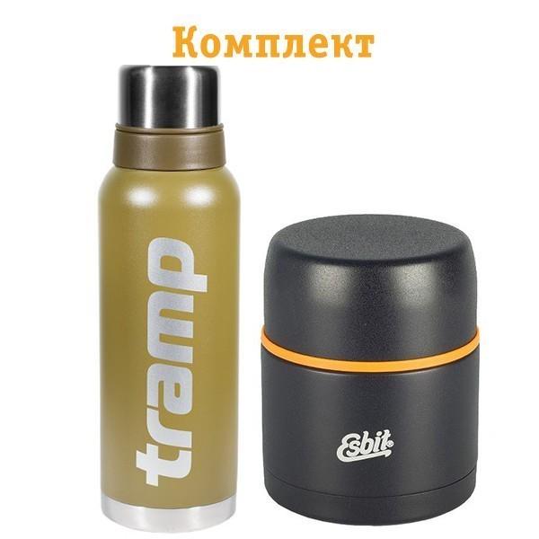 Комплект термос для їжі Esbit 017.0034 500 мл та термос Tramp 1,2 л Olive (TRC-028) - фото 6 Комплект термос для їжі Esbit 017.0034 500 мл та термос Tramp 1,2 л Olive (TRC-028) - фото 6