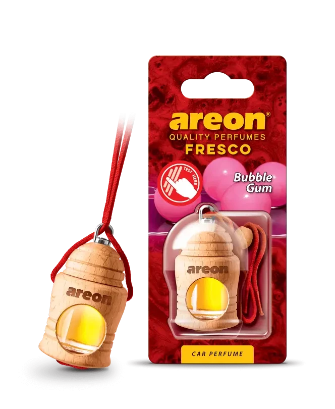 Ароматизатор на зеркало Areon Fresco Bubble Gum (FRTN07)