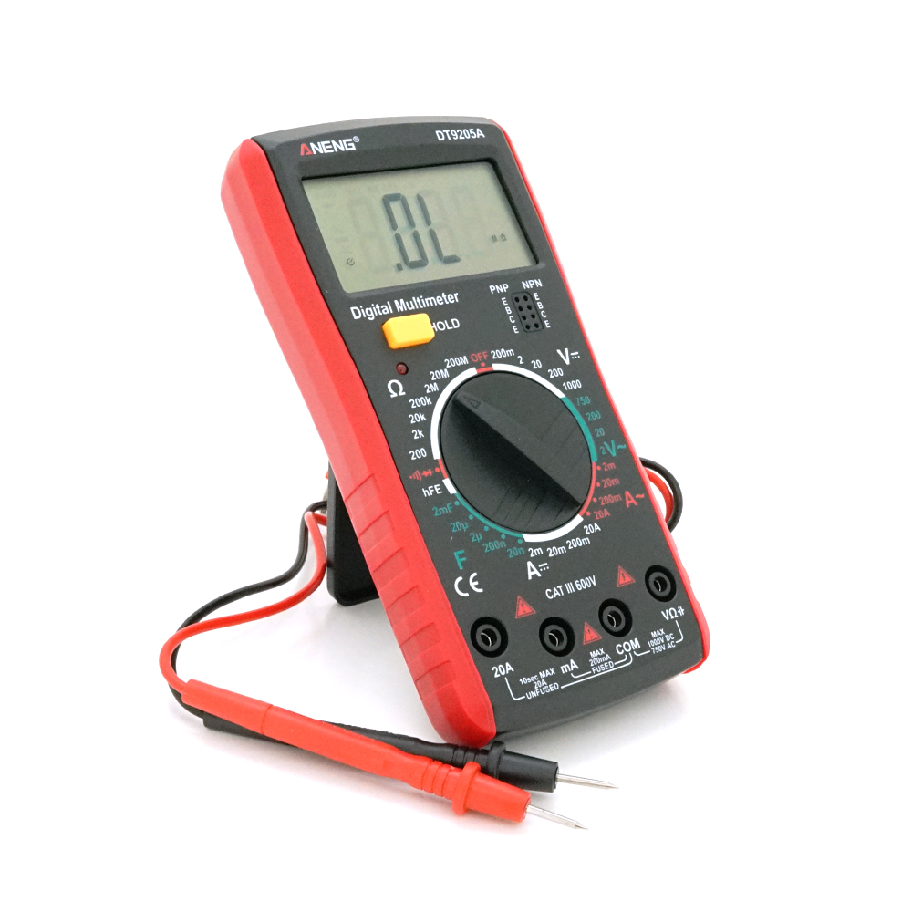Мультиметр цифровой ANENG DT9205A с функцией hFE (32069)