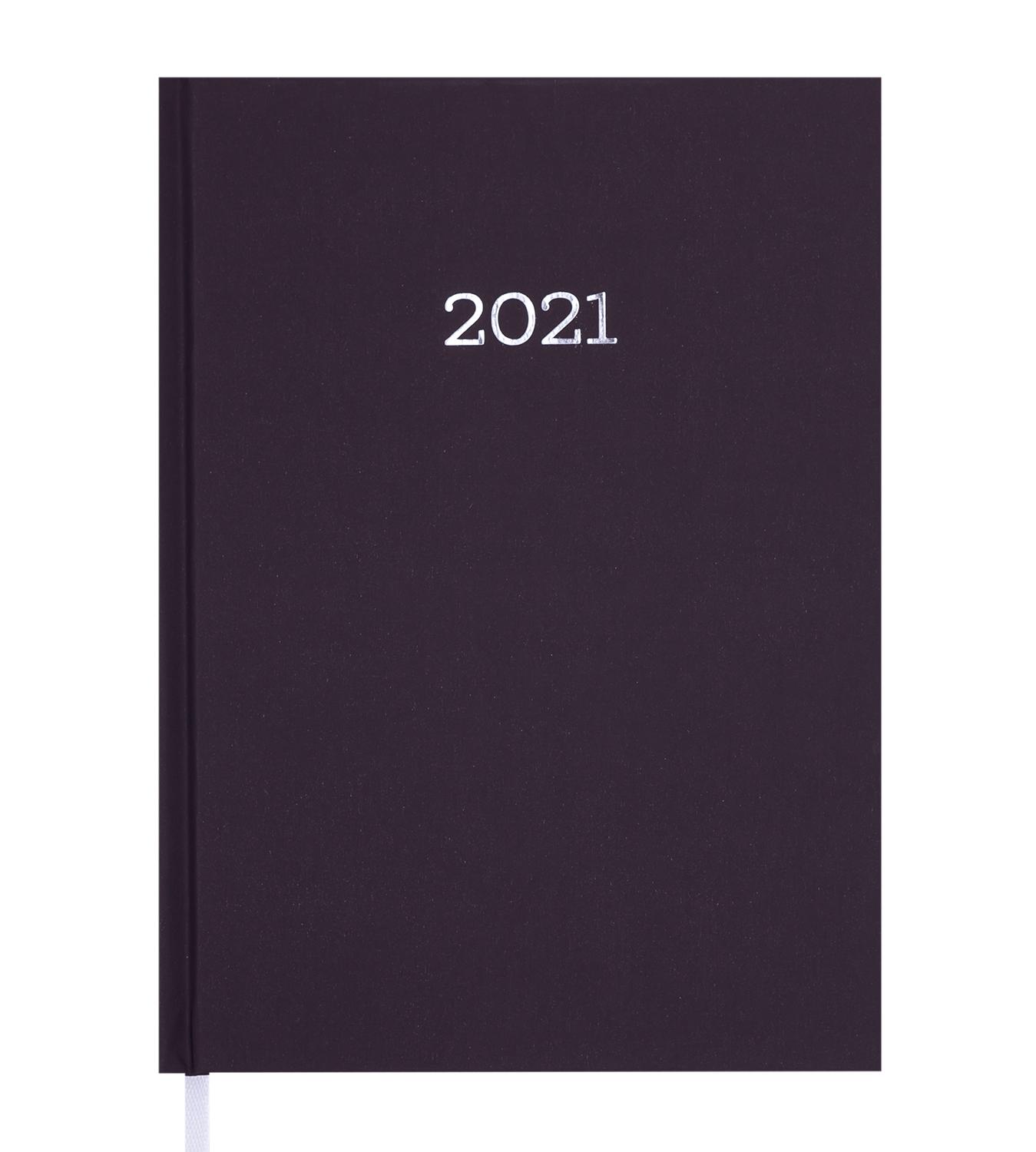 Дневник датированный Buromax Monochrome A5 336 страниц Черный (BM.2160-01)