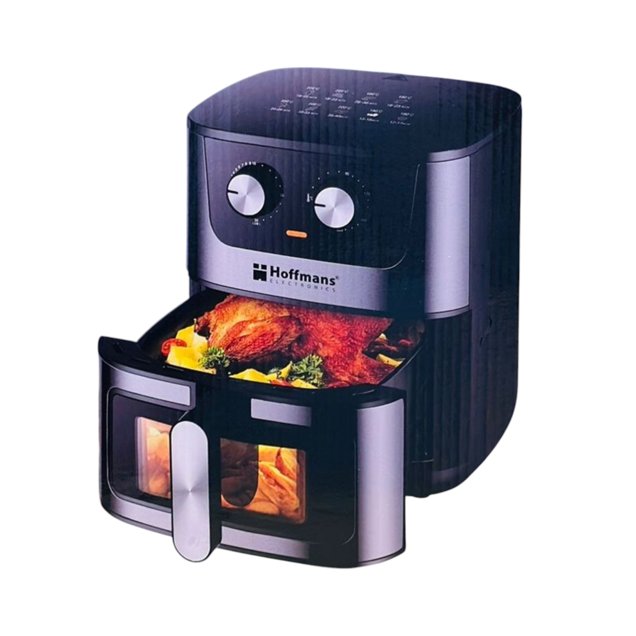 Аэрофритюрница сенсорная без растительного масла 8 л