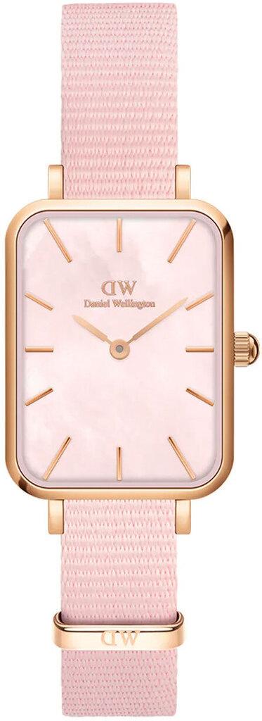 Наручные часы женские Daniel Wellington Quadro Coral DW00100509 со стальным корпусом WR 30 м Перламутровый (3149832726)