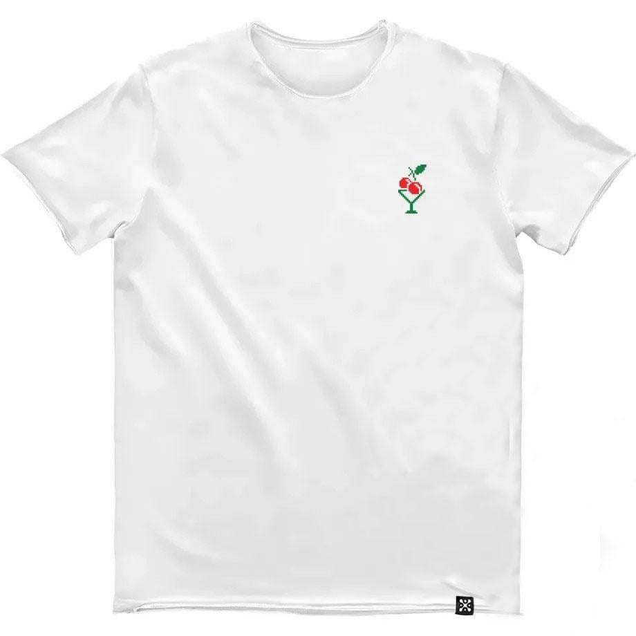 Футболка мужская Вишня XL Белый (26859374)