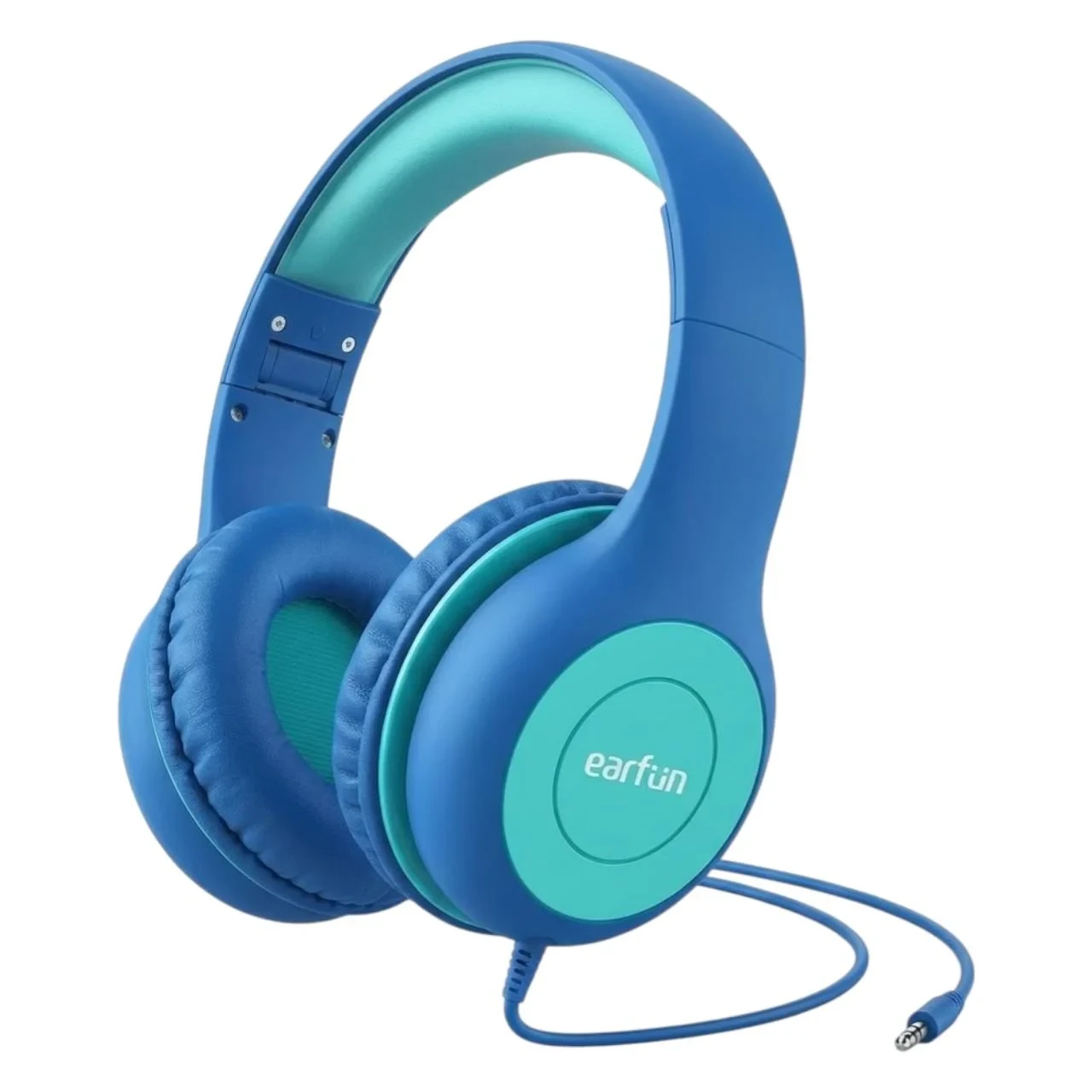 Наушники детские накладные EarFun K1 с ограничением громкости 85 дБ 3,5 мм Синий