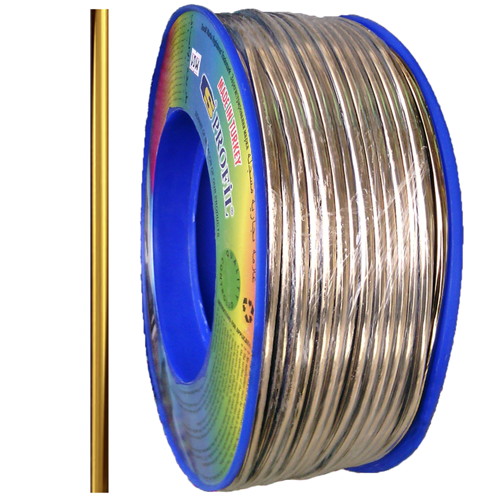 Молдинг М05 11 мм 1 м Золотой (7010)