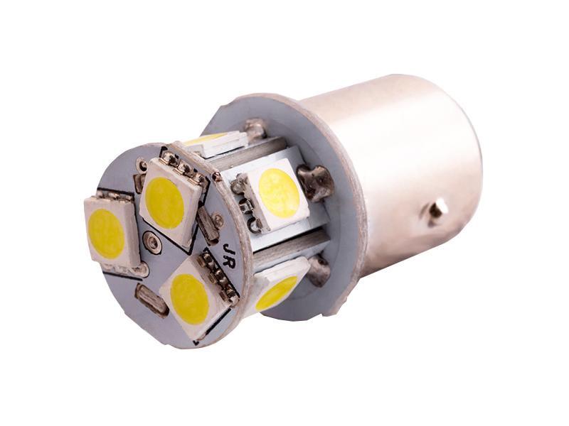 Автомобільна лампа світлодіодна LEDUA T25-5050-8 SMD 1157 12V Білий (442) Автомобільна лампа світлодіодна LEDUA T25-5050-8 SMD 1157 12V Білий (442)
