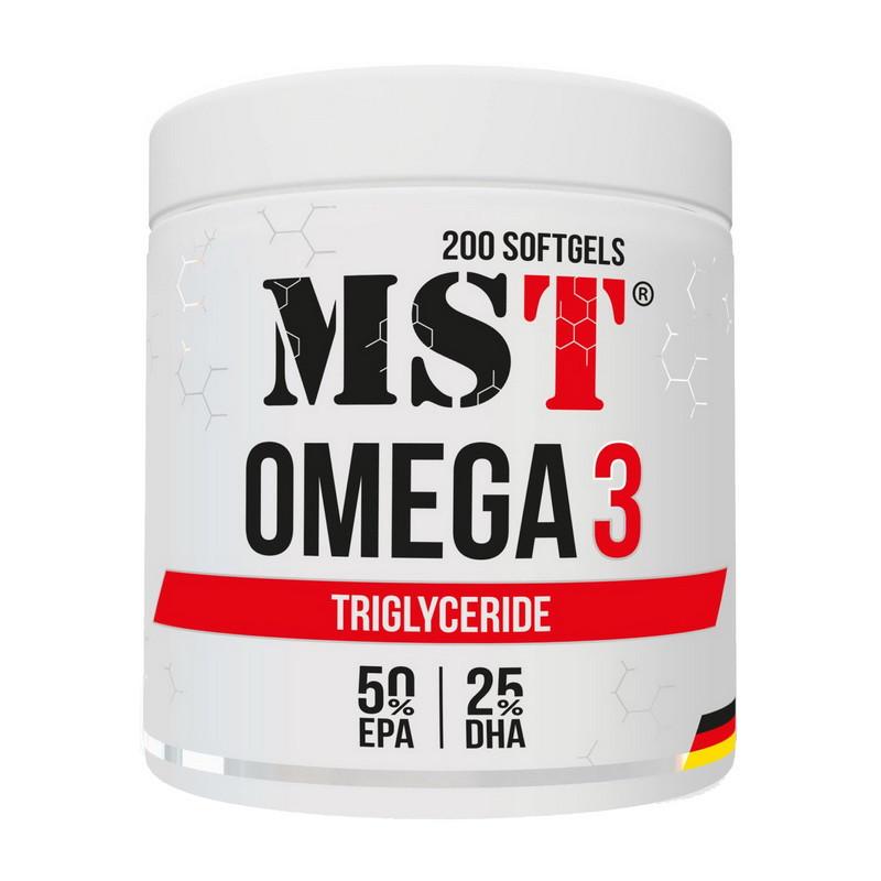 Рыбий жир MST Omega 3 Triglyceride 200 капс. (22013-01)