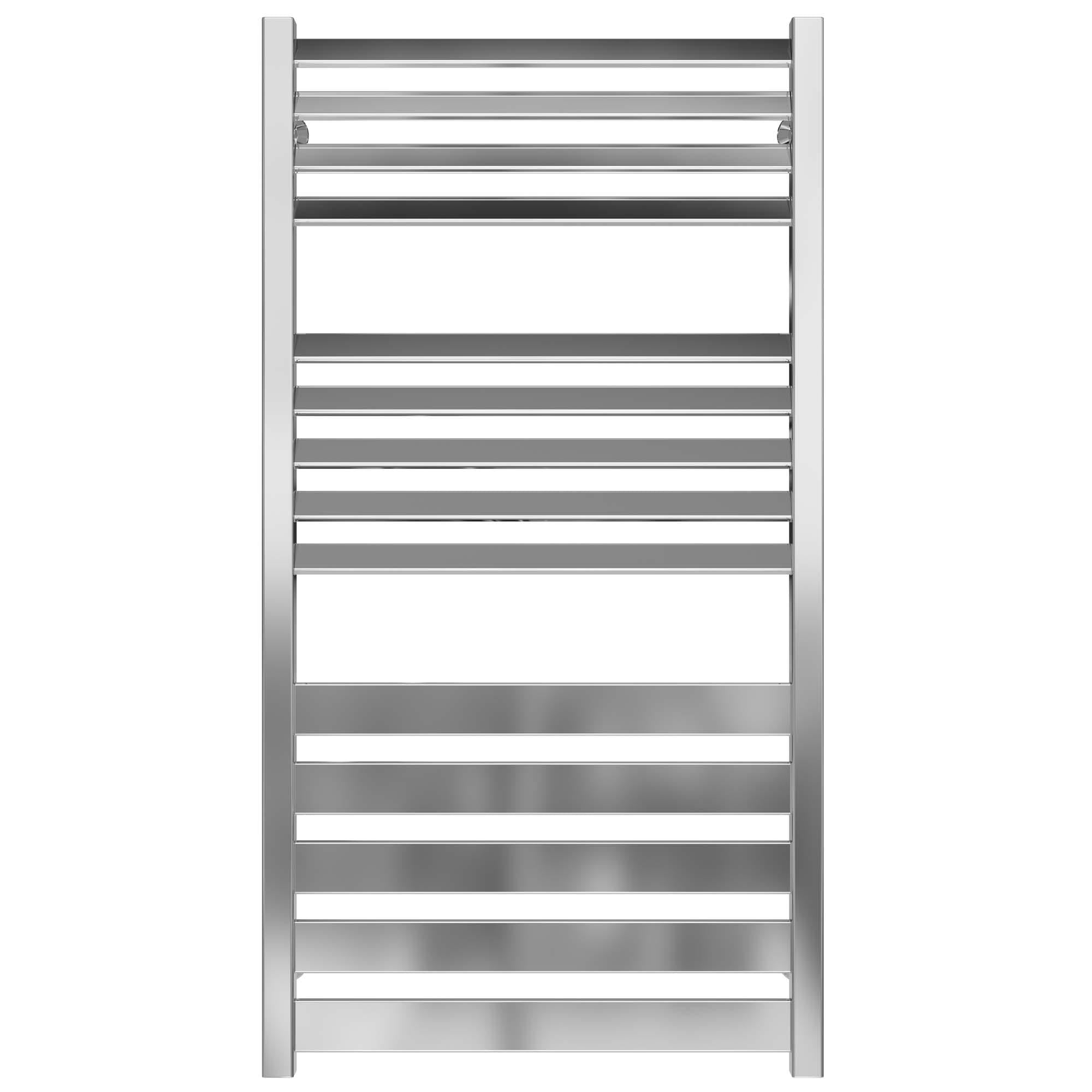 Полотенцесушитель водяной Deffi Diamant П14 нижнее подключение нержавеющая сталь 500х1000 мм Хром (A.DT.100.50.14.CA)