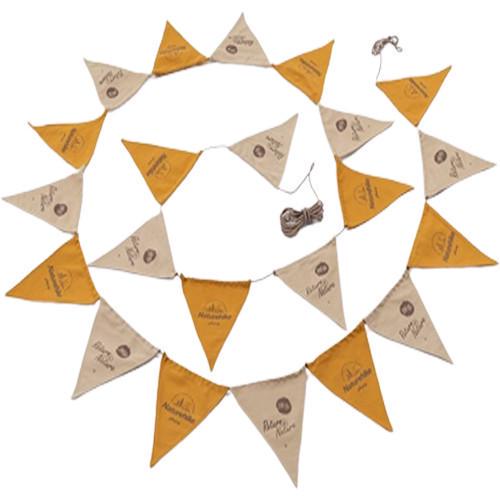 Гирлянда для палаток NH20PJ119 Camping Flag Glamping 6 м Yellow/Khaki (6927595749050)