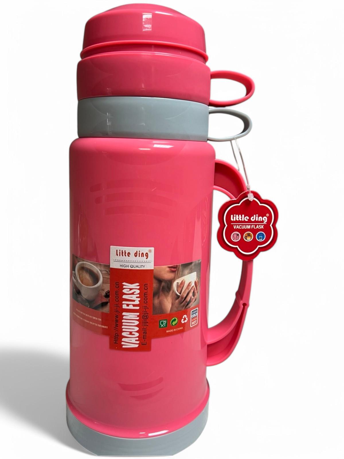 Термос UKC T108 с крышкой нержавеющая сталь 1000 мл Pink (Т_T108Pink) Термос UKC T108 с крышкой нержавеющая сталь 1000 мл Pink (Т_T108Pink)