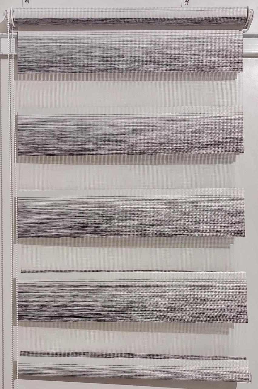 Рулонная штора день-ночь Miranda ВМ-3105 112,5х180 см Серый (ВМ-3105-18)